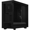 Fractal Design Define 7 Black TG Dark Tint - Mid-tower - Black - Steel, Anodized Aluminum, Tempered Glass - 9 x Bay - 4 x 5.51" x Fan(s) Installed - 0 - ATX, EATX, Micro ATX, Mini ITX Motherboard Supported - 9 x Fan(s) Supported - Image 10