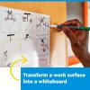 Post-it Easy Erase Permanent Marker Whiteboard Surface, 3 ft x 2 ft, Permanent Marker Wipes Away with Water, White (EE3X2) - Image 4
