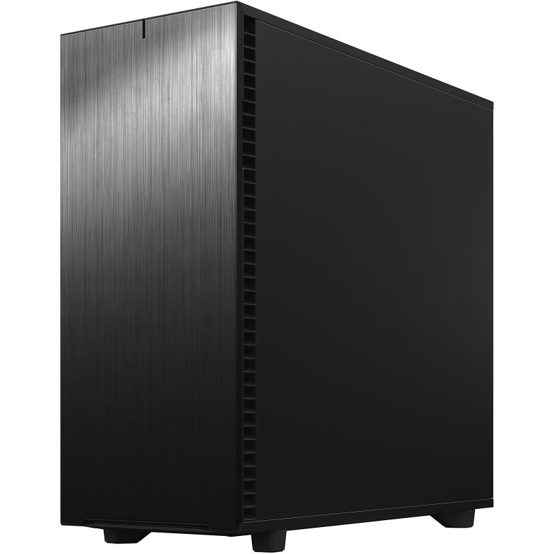 Fractal Design Define 7 XL Black Solid - Full-tower - Black - Steel, Anodized Aluminum - 10 x Bay - 3 x 5.51" x Fan(s) Installed - 0 - ATX, EATX, Micro ATX, Mini ITX, EE-ATX, SSI CEB, SSI EEB Motherboard Supported - Image 4