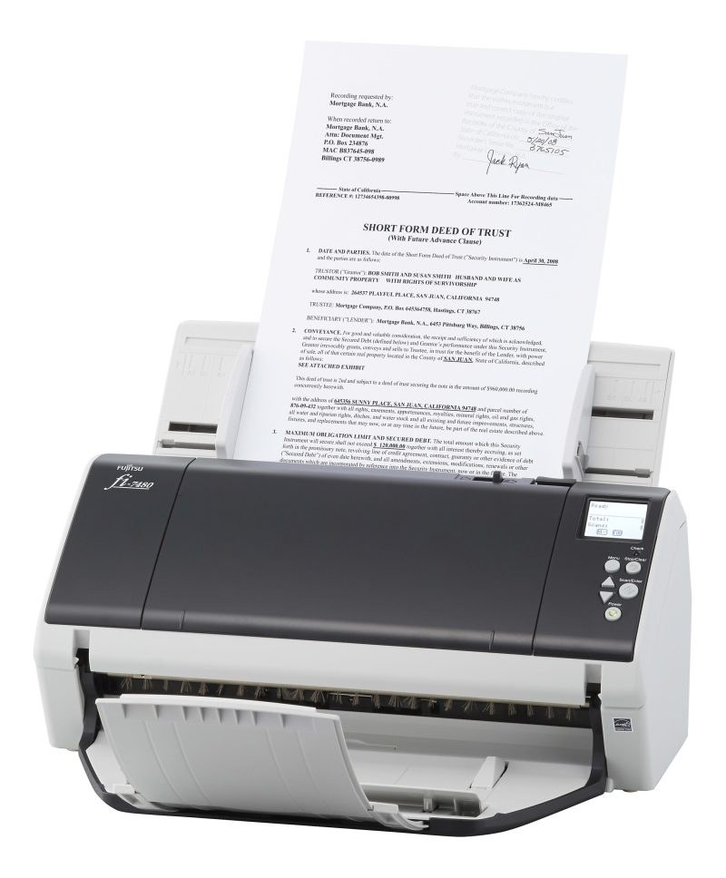 Fujitsu fi-7480 Sheetfed Scanner - Image 4