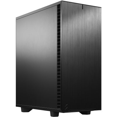 Fractal Design Define 7 Compact Computer Case - Mid-tower - Black - Brushed Aluminum - 4 x Bay - 4 x 4.72" x Fan(s) Installed - 0 - ATX, Micro ATX, Mini ITX Motherboard Supported - 7 x Fan(s) Supported
