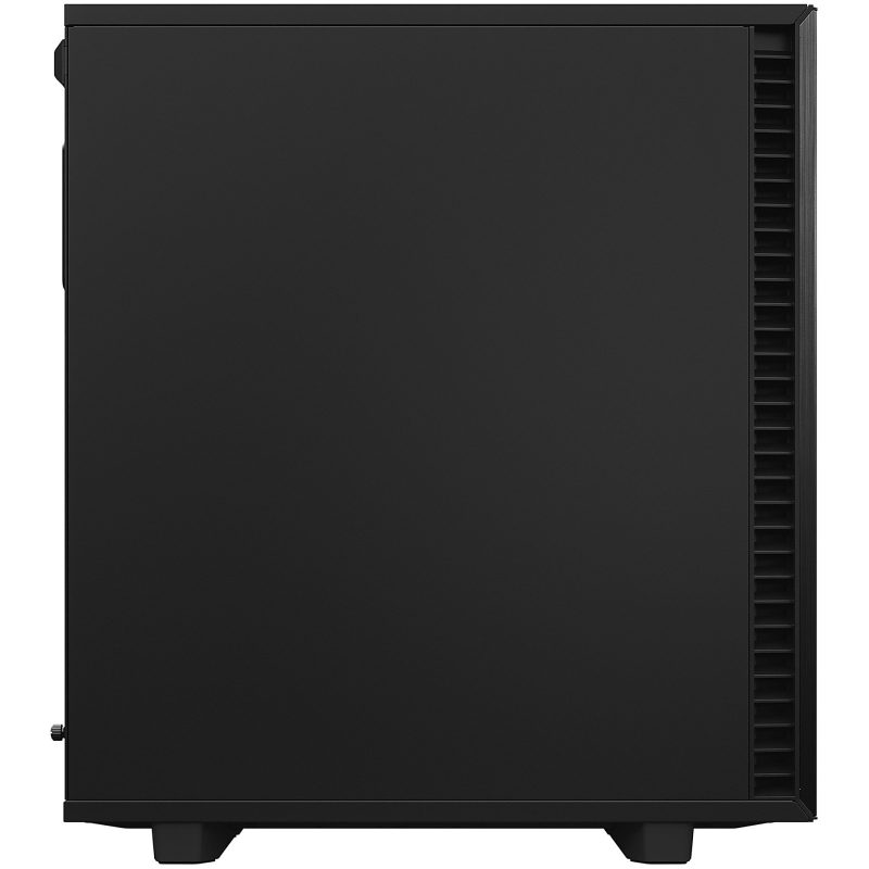Fractal Design Define 7 Compact Computer Case - Mid-tower - Black - Brushed Aluminum - 4 x Bay - 4 x 4.72" x Fan(s) Installed - 0 - ATX, Micro ATX, Mini ITX Motherboard Supported - 7 x Fan(s) Supported - Image 3