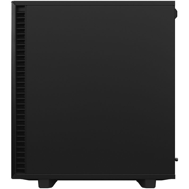 Fractal Design Define 7 Compact Computer Case - Mid-tower - Black - Brushed Aluminum - 4 x Bay - 4 x 4.72" x Fan(s) Installed - 0 - ATX, Micro ATX, Mini ITX Motherboard Supported - 7 x Fan(s) Supported - Image 4