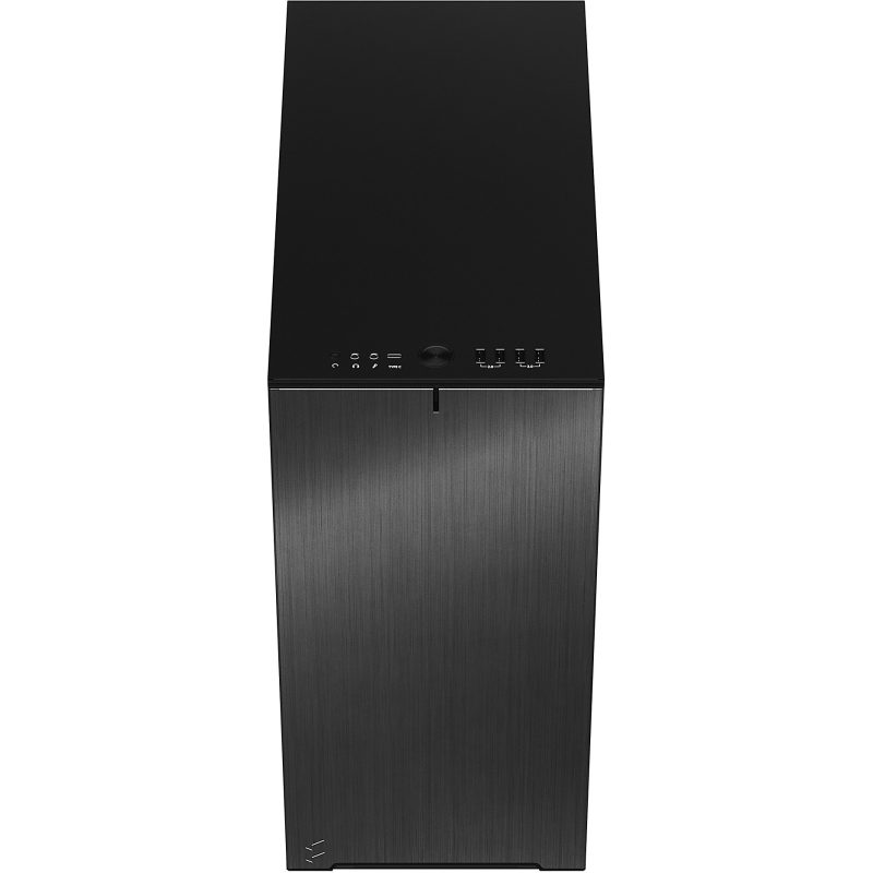 Fractal Design Define 7 Compact Computer Case - Mid-tower - Black - Brushed Aluminum - 4 x Bay - 4 x 4.72" x Fan(s) Installed - 0 - ATX, Micro ATX, Mini ITX Motherboard Supported - 7 x Fan(s) Supported - Image 7