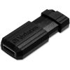 Verbatim PinStripe USB Drive - 8 GB - USB 2.0 - Black - Lifetime Warranty - 5 / Bundle - Image 2