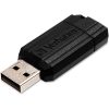 Verbatim PinStripe USB Drive - 8 GB - USB 2.0 - Black - Lifetime Warranty - 5 / Bundle - Image 3