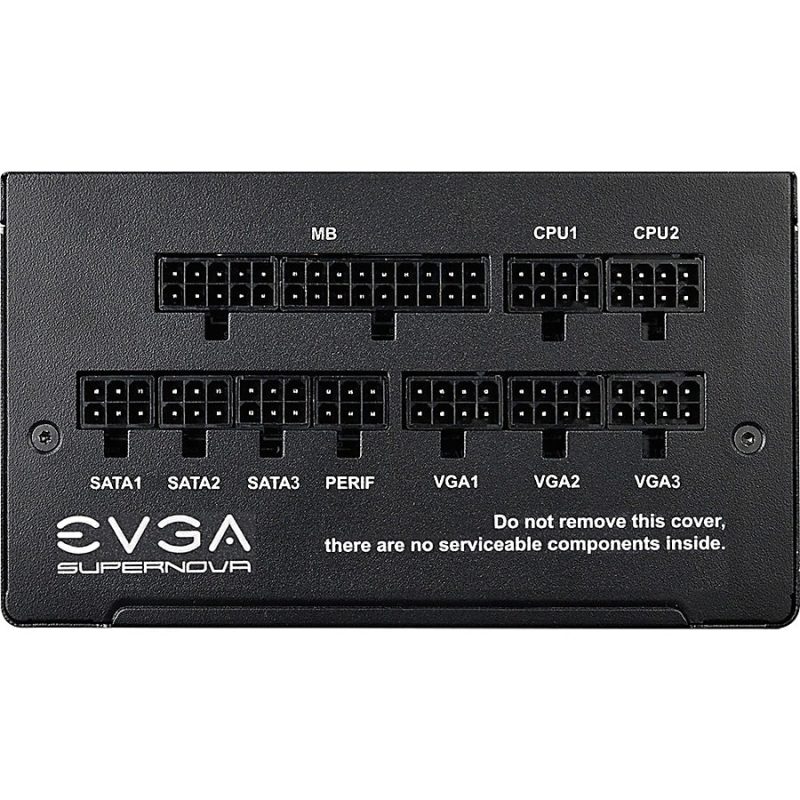 EVGA GT 850W Power Supply - Compact - 120 V AC, 230 V AC Input - 5 V DC, 3.3 V DC, 12 V DC, -12 V DC Output - 850 W - 1 +12V Rails - 1 Fan(s) - 90% Efficiency - Image 3
