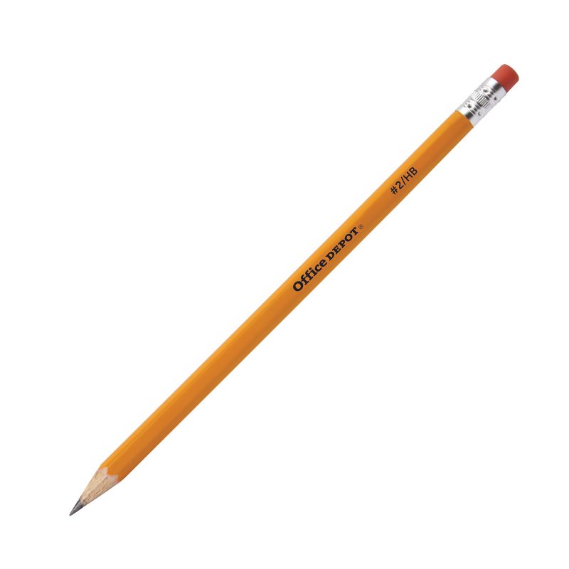 Office Depot® Brand Gravity Feed Woodcase Pre-Sharpened Pencils, 2.2 mm, HB Hardness, Yellow, Box Of 144 Pencils - Image 3
