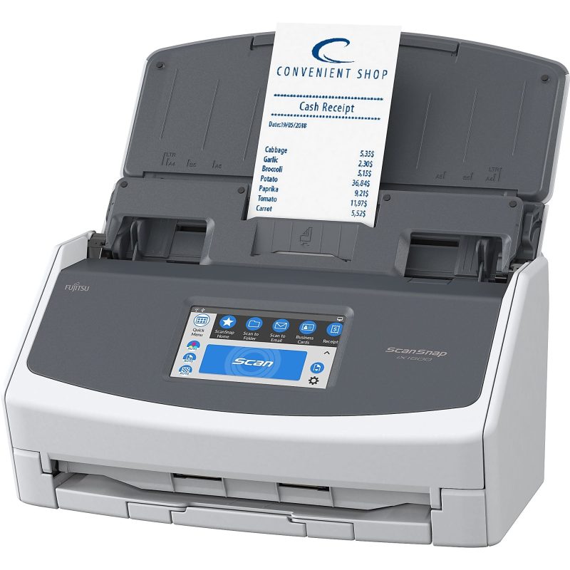 Fujitsu ScanSnap iX1600 Large Format ADF Scanner, White - Image 3