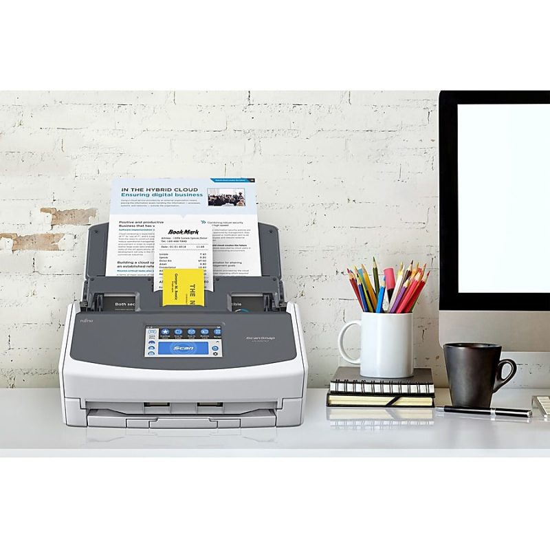 Fujitsu ScanSnap iX1600 Large Format ADF Scanner, White - Image 7
