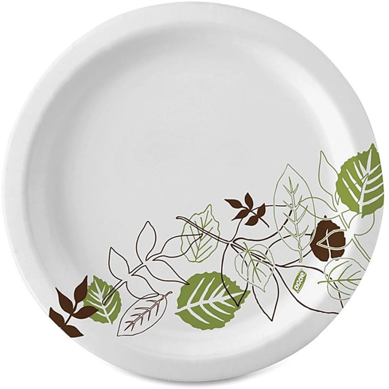 DIXIE® 6 7/8IN MEDIUM-WEIGHT PAPER PLATES BY GP PRO (GEORGIA-PACIFIC), PATHWAYS®, PACK of 125 PLATES - Image 3