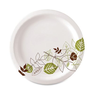 DIXIE® 6 7/8IN MEDIUM-WEIGHT PAPER PLATES BY GP PRO (GEORGIA-PACIFIC), PATHWAYS®, PACK of 125 PLATES