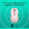 Logitech® Signature M650 Wireless Mouse, Rose, 910-006251 - Image 6