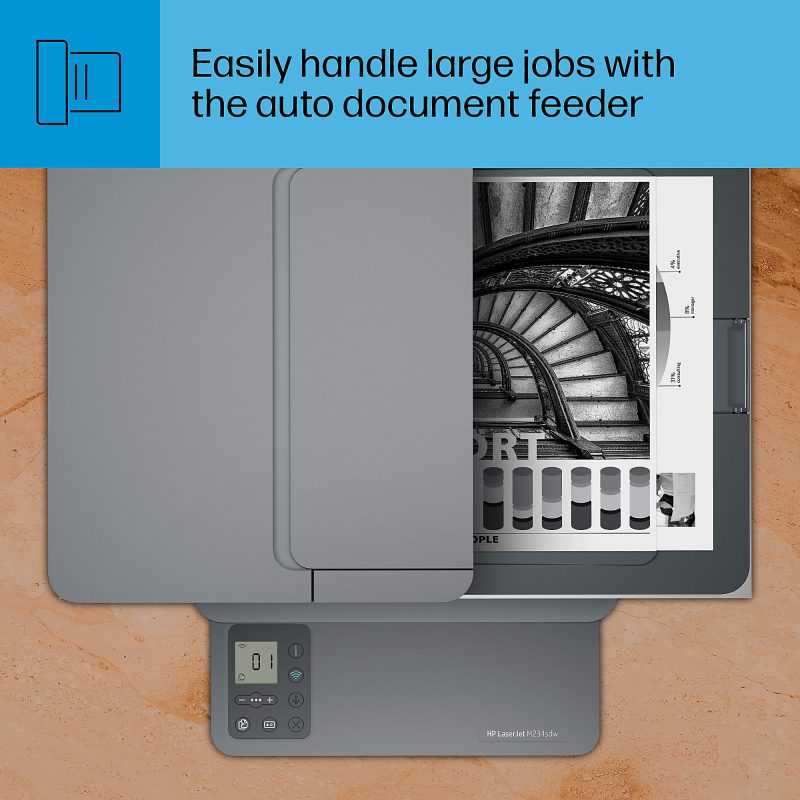 HP LaserJet MFP M234sdw Wireless Laser All-In-One Monochrome Printer - Image 7