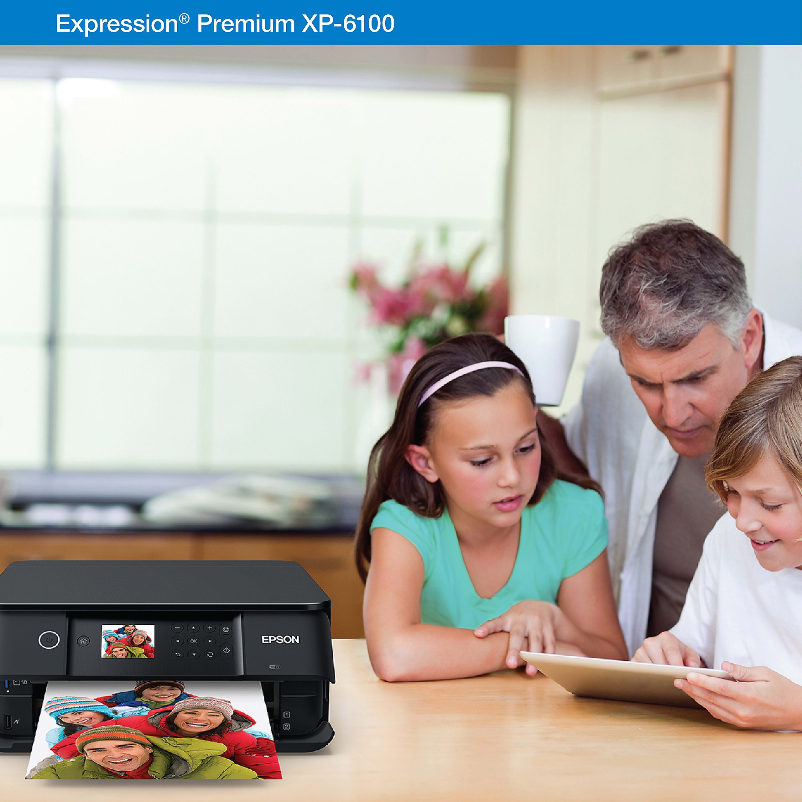 Epson® Expression® Premium XP-6100 Wireless Inkjet All-In-One Color Printer - Image 6