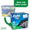 EXPO® Chisel-Tip Dry-Erase Markers, Black, Pack Of 36 - Image 2