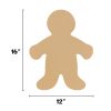 Hygloss People Cut-Outs, 16" x 12", 25 Shapes Per Pack, Set Of 3 Packs - Image 3