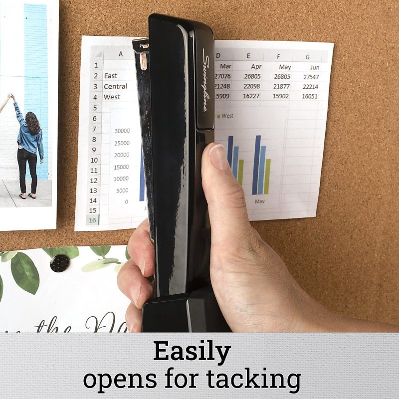 Swingline® 747® Classic Stapler, 20 Sheets Capacity, Black - Image 6