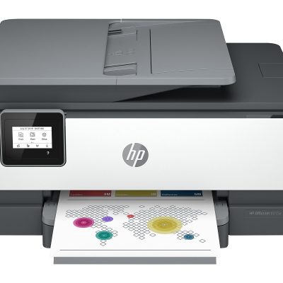 HP OfficeJet 8015e Wireless Color All-in-One Printer with 6 months free ink with HP+ (228F5A)