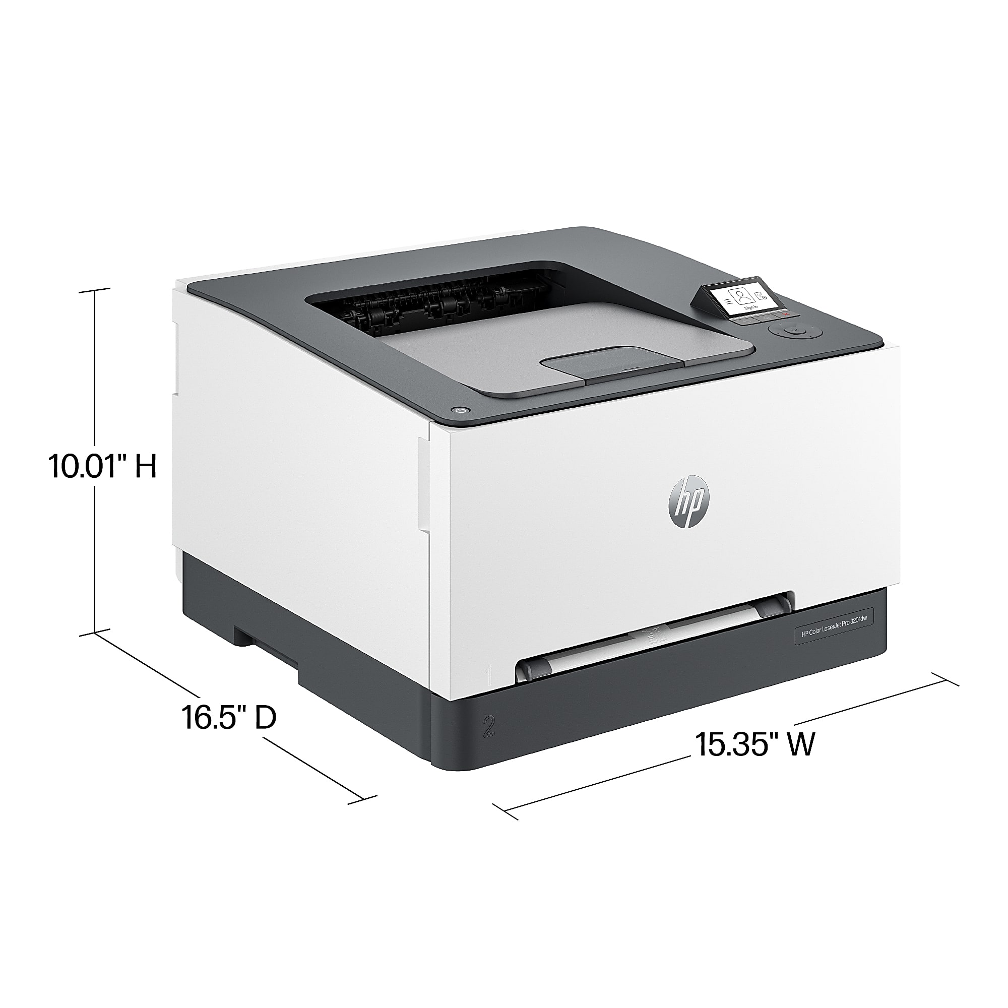 HP Color LaserJet Pro 3201dw Wireless Laser Color Printer - Image 5