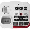 Panasonic® Amplified Cordless Phone With Answering Machine, White, KX-TGM420W - Image 4