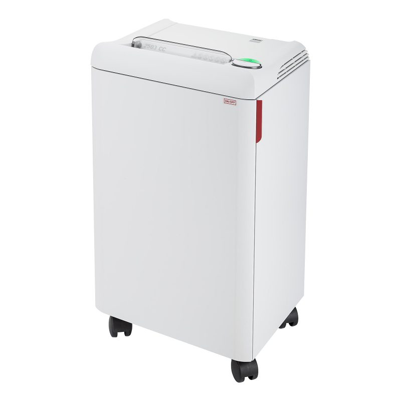 Ideal 2503 10 Sheet Cross-Cut Commercial Office Shredder, IDEDSH0301H - Image 2