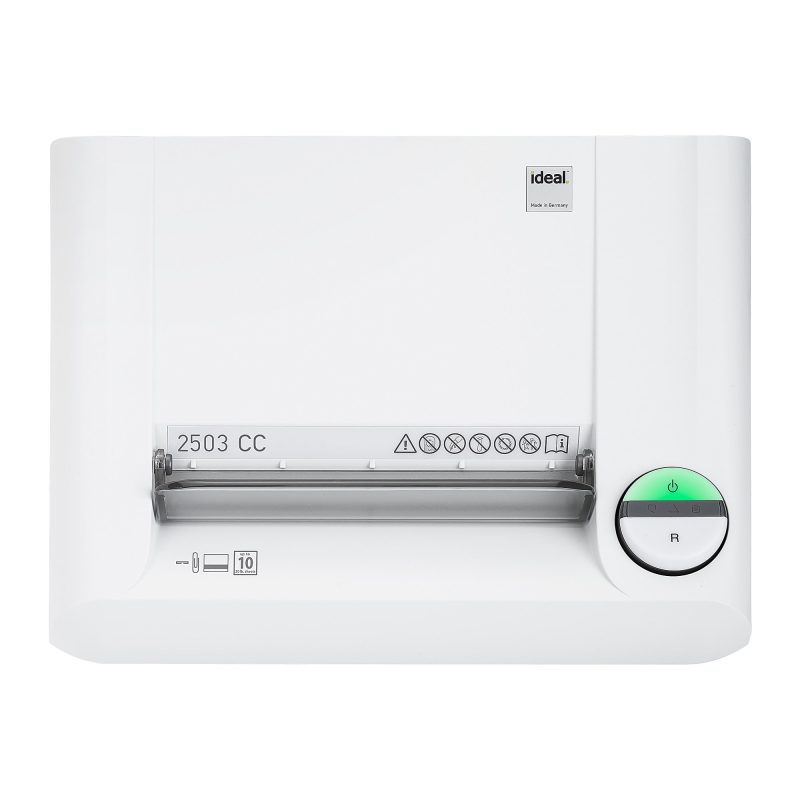 Ideal 2503 10 Sheet Cross-Cut Commercial Office Shredder, IDEDSH0301H - Image 4