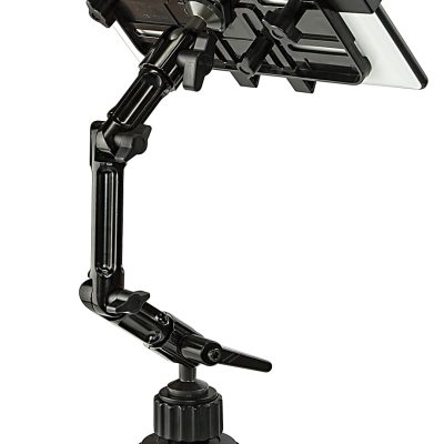 Mount-It! MI-7320 Car Cup Holder Mount For 7 - 11" Tablets, Black
