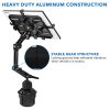 Mount-It! MI-7320 Car Cup Holder Mount For 7 - 11" Tablets, Black - Image 3