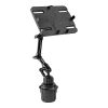 Mount-It! MI-7320 Car Cup Holder Mount For 7 - 11" Tablets, Black - Image 7