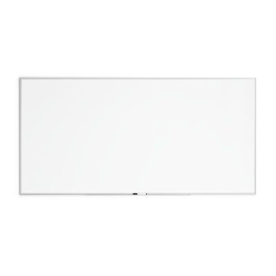 U Brands Melamine Dry-Erase Board, 96" X 48", Silver Aluminum Frame, Actual Size 95" X 47" (064U00-01)
