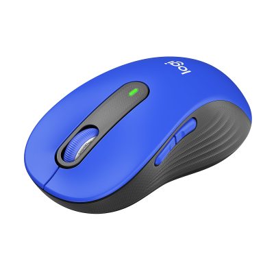 Logitech® Signature M650 L Full-Size Wireless Mouse, Blue, 910-006232