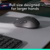 Logitech® Signature M650 L Full-Size Wireless Mouse, Blue, 910-006232 - Image 2