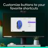 Logitech® Signature M650 L Full-Size Wireless Mouse, Blue, 910-006232 - Image 4