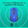 Logitech® Signature M650 L Full-Size Wireless Mouse, Blue, 910-006232 - Image 5