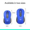 Logitech® Signature M650 L Full-Size Wireless Mouse, Blue, 910-006232 - Image 8