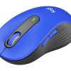 Logitech® Signature M650 L Full-Size Wireless Mouse, Blue, 910-006232 - Image 10