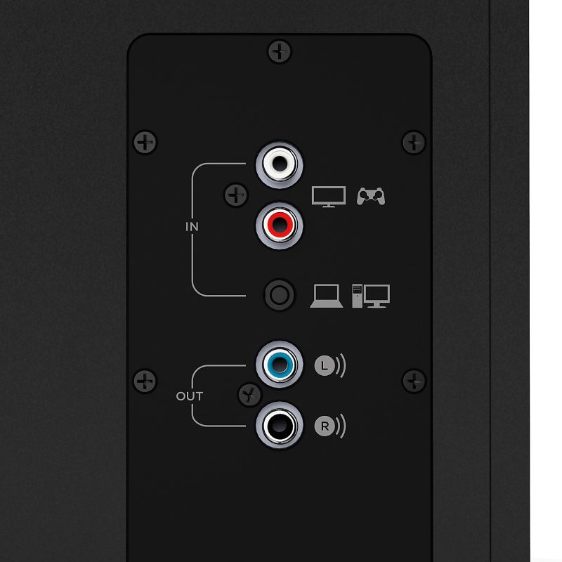 Logitech® z533 Multimedia Speaker System, Black, 980-001053 - Image 7