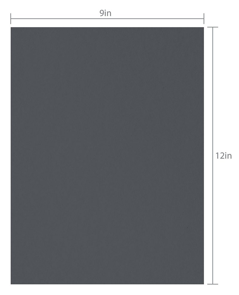 Office Depot® Brand Construction Paper, 9" x 12", 100% Recycled, Black, Pack Of 500 Sheets - Image 3