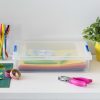 Iris Clip Box, 5.5 Qt, Clear, Pack Of 4 Boxes - Image 2