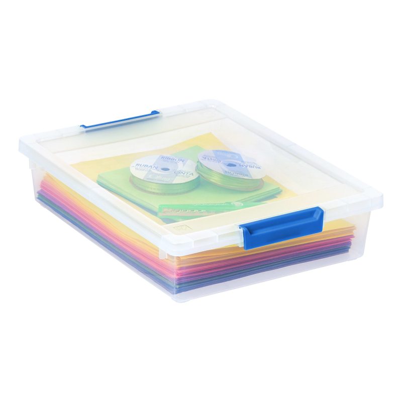 Iris Clip Box, 5.5 Qt, Clear, Pack Of 4 Boxes - Image 10