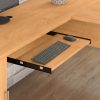 Bush Furniture Somerset 72"W L Shaped Desk With Hutch, Lateral File Cabinet And Bookcase, Maple Cross, Standard Delivery - Image 4