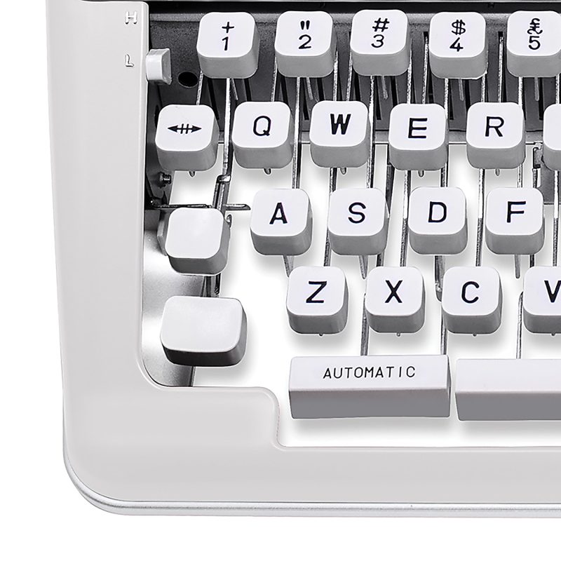 The Oliver Typewriter Company Timeless Manual Typewriter, OTTE-1637, White - Image 3