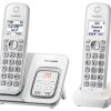Panasonic® KX-TGD532W DECT 6.0 PLUS Expandable Digital Cordless Phone System - Image 2