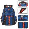 Mountain Edge Multi-Pocket Daisy Chain Backpack With 17" Laptop Sleeve, Blue - Image 2