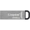 Kingston DataTraveler Kyson 256GB USB 3.2 (Gen 1) Type A Flash Drive - 256 GB - USB 3.2 (Gen 1) Type A - 200 MB/s Read Speed - 60 MB/s Write Speed - Silver - 5 Year Warranty - 1 Piece - Image 2