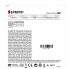 Kingston DataTraveler Kyson 256GB USB 3.2 (Gen 1) Type A Flash Drive - 256 GB - USB 3.2 (Gen 1) Type A - 200 MB/s Read Speed - 60 MB/s Write Speed - Silver - 5 Year Warranty - 1 Piece - Image 3