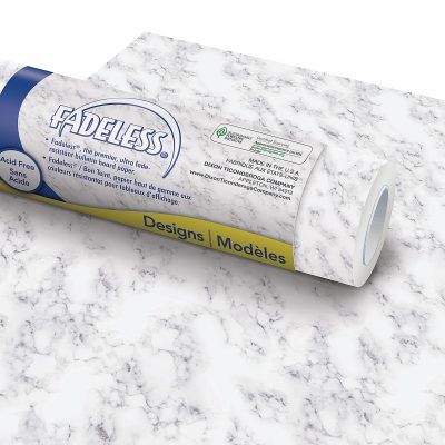 Pacon® Fadeless Bulletin Board Art Paper, 48" x 12', Lite Blue, Pack Of 4 Rolls - Marble