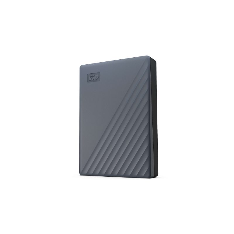 Western Digital WD My Passport® Portable Hard Drive, 4TB, Silicon Gray - Image 2