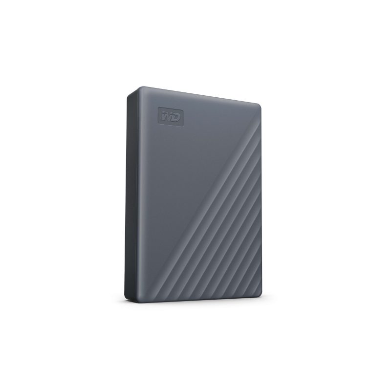 Western Digital WD My Passport® Portable Hard Drive, 4TB, Silicon Gray - Image 3